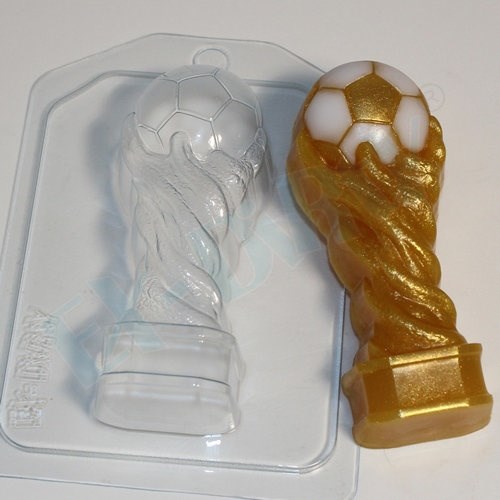 Пластиковая форма для шоколада "Футбольный кубок" - фото 5014