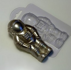 Пластиковая форма для шоколада "Астронавт/Космонавт" - фото 5020