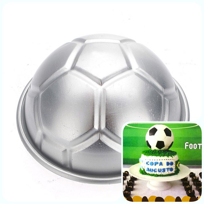 Форма для выпечки алюминиевая | Мяч (220*100 мм) - фото 8134
