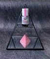 Розовый Жирорастворимый краситель Пирамида 18 мл - фото 7781