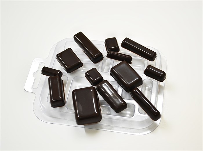 Форма для шоколада/мыла  "Шоко-прямоугольники" - фото 5050
