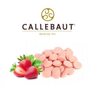 Шоколад Розовый со вкусом клубники Barry Callebaut, 200 г