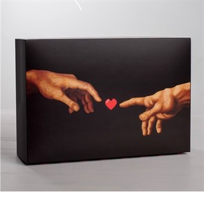 Коробка складная «LOVE», 16 × 23 × 7.5 см