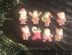 Фигурки шоколадные Санта Клаус в ассортименте 1 ШТ