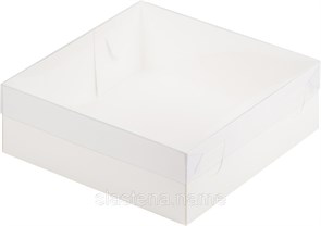 Коробки для тортов и пирожных с пластиковой крышкой    200x200x70