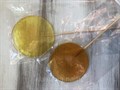 Леденец из изомальта Кружок диаметром  7 см (цвет в ассортименте) - фото 5679