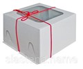 Упаковка Коробка с окном для торта 3 кг 30*30*19 см - фото 5733