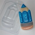 Пластиковая форма для шоколада/мыла "Карандаш" - фото 7540