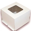 Упаковка коробка  для торта на  4 кг. 35*35*25 см с окном - фото 8062