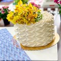 Пластиковая 3D форма для украшения борта  торта "Зигзаг" - фото 9466
