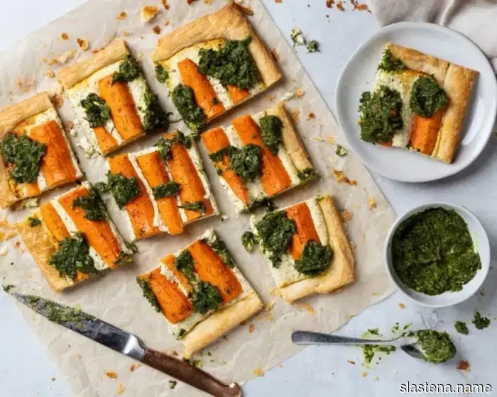 ГАЛЕТТА С ЖАРЕНЫМИ МОРКОВЬЮ - Выпечка с нуля