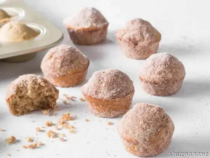 Мини-пончики с корицей и сахаром — Выпечка с нуля