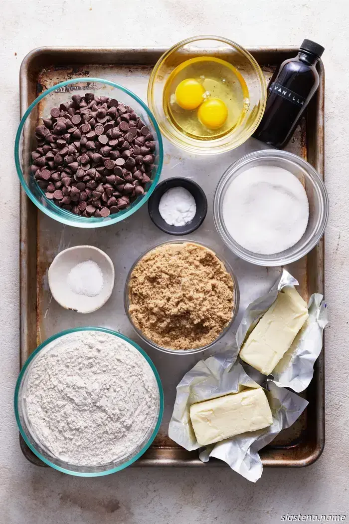 Печенье с шоколадной крошкой, как в пекарне