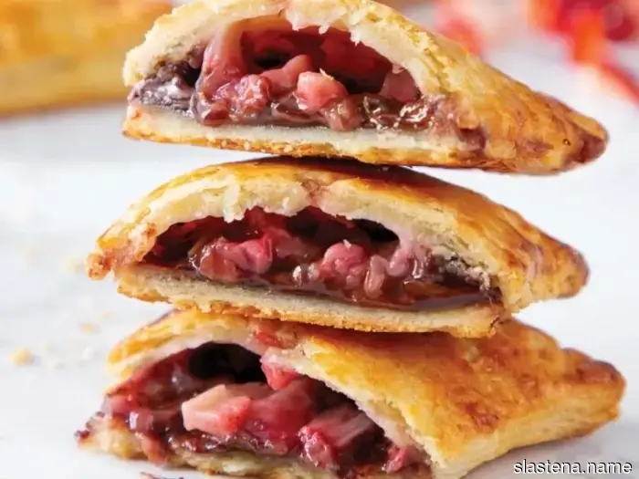 Baked Hand Pies with Strawberry and Chocolate Hazelnut Spread - Bake from Scratch