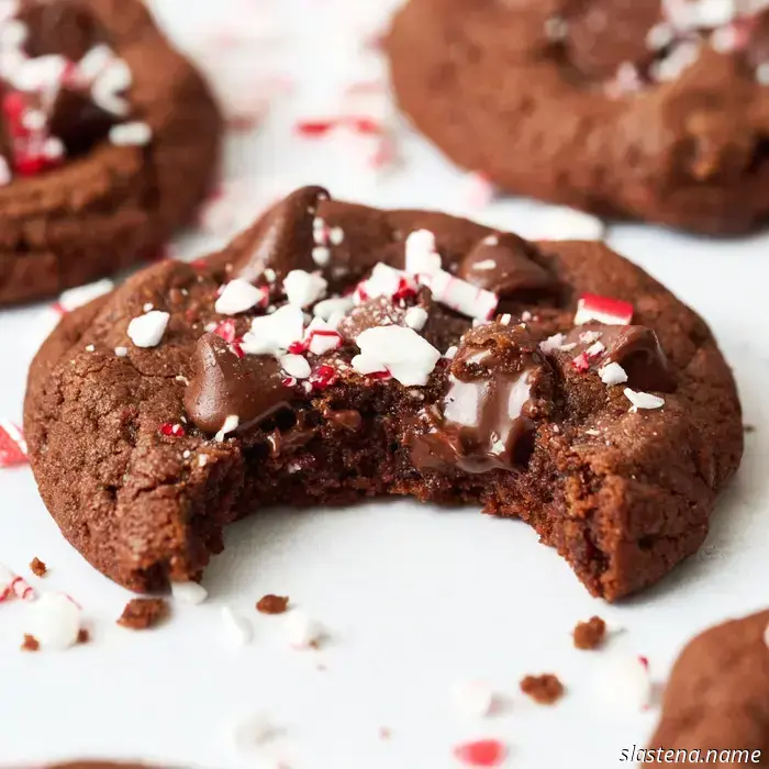 Mint Chocolate Cookies