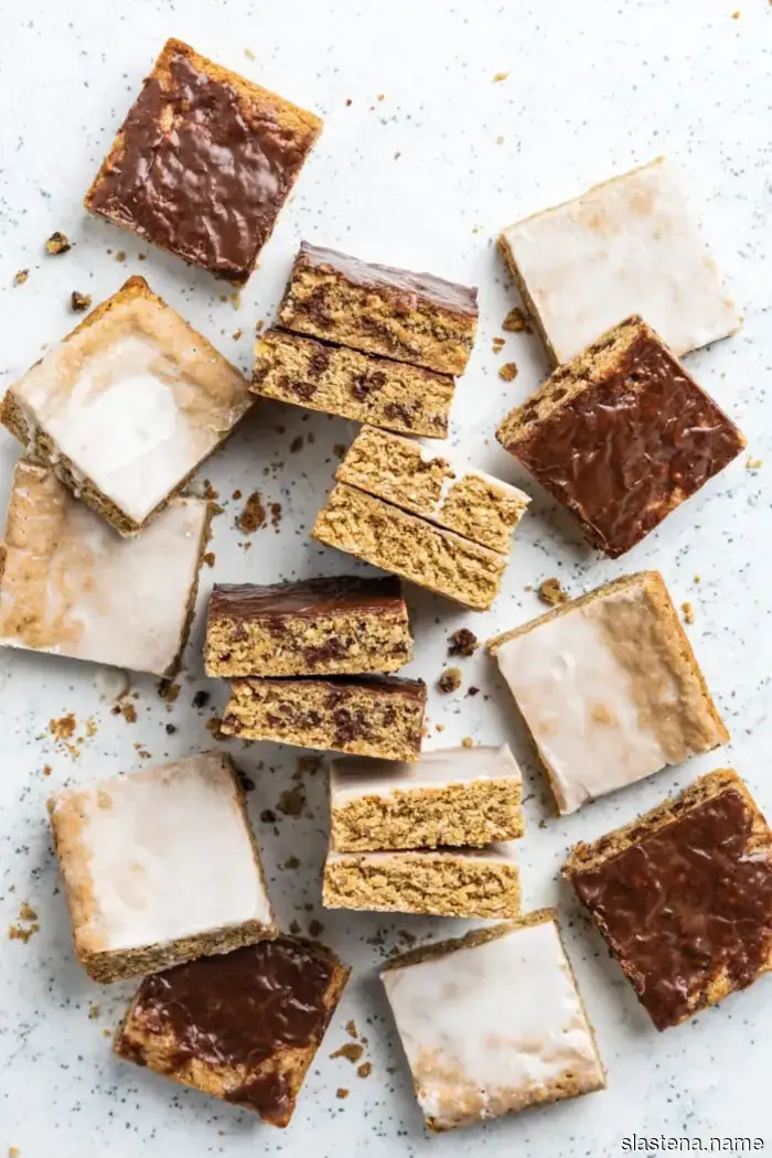 Iced Oatmeal Bars - Recipe from Scratch