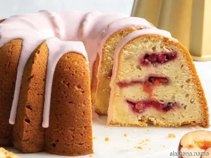 Honey-Poached Plumcot Cake - A Recipe from Bake from Scratch