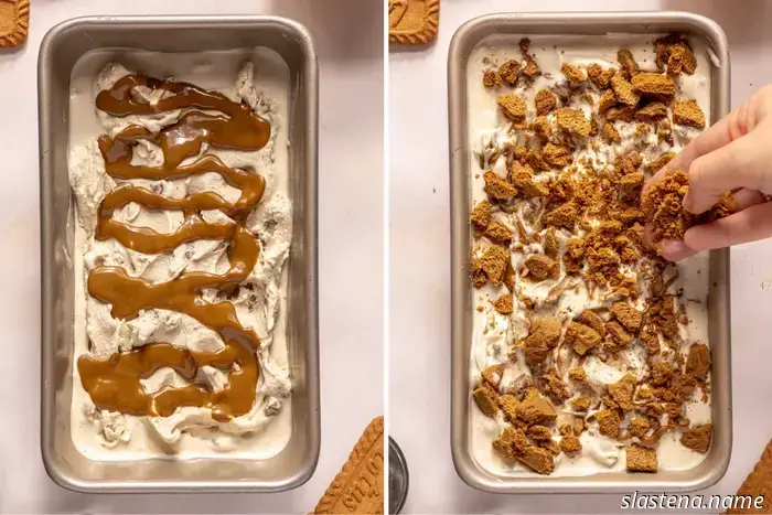 Мороженое с пряным маслом