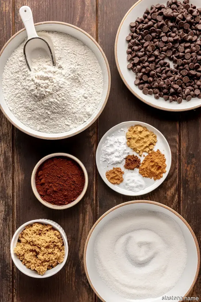 Soft and Chewy Chocolate Gingerbread Cookies