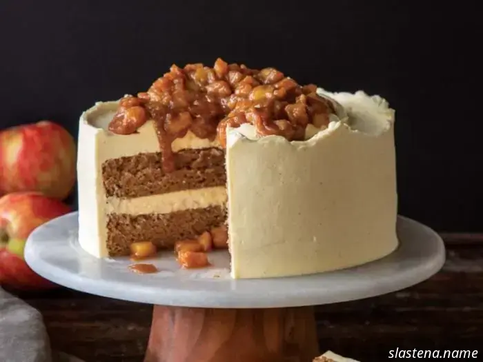 Apple Spice Layer Cake - A Recipe from Scratch