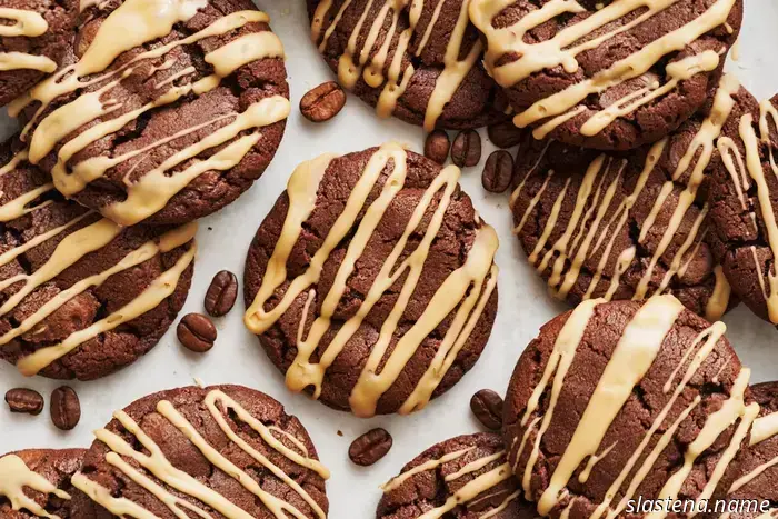 Cookies with Espresso Martini flavor