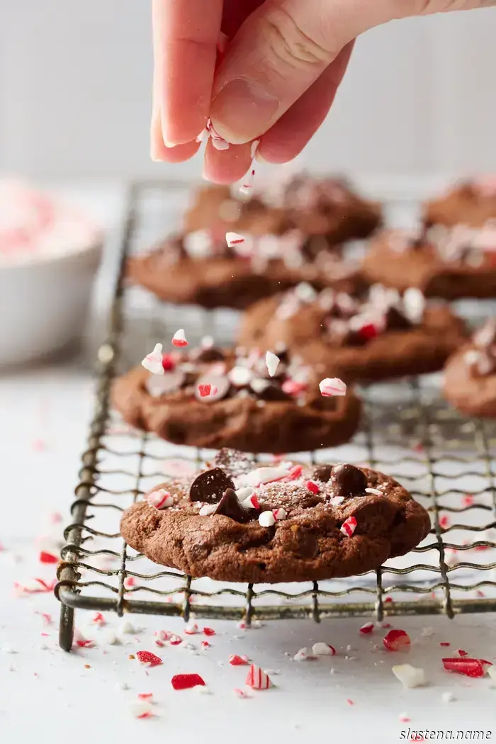 Mint Chocolate Cookies