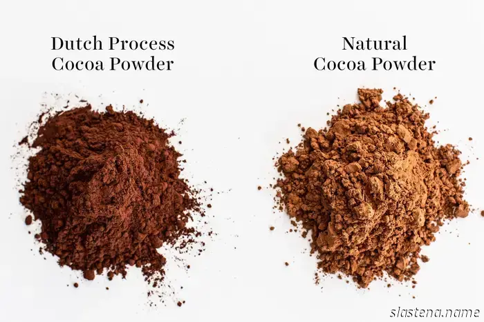 Натуральное какао против какао, обработанного по голландскому методу