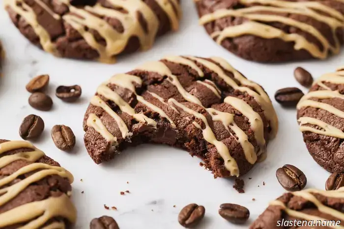 Cookies with Espresso Martini flavor