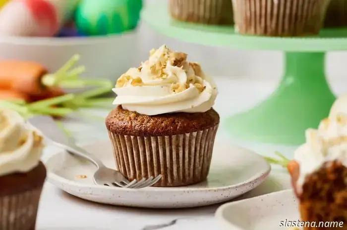 Cupcakes with Carrot Cake
