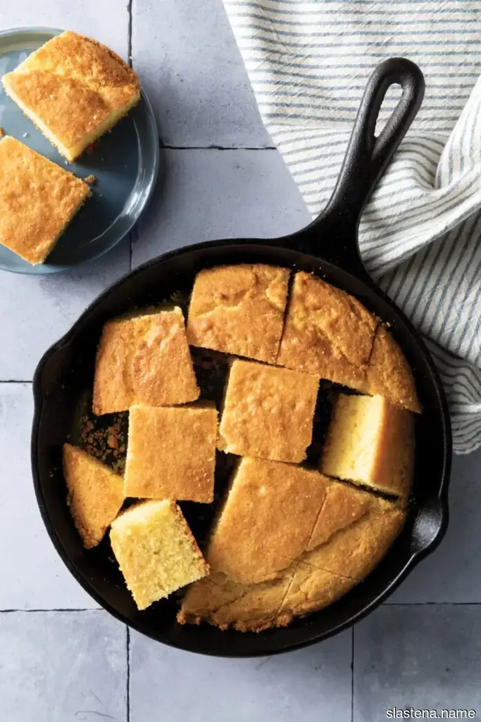 Mayonnaise Cornbread - A Recipe from Scratch