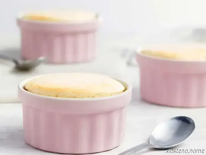Suero de Leche-Pasteles de Pudín de Naranja-Hornee desde Cero