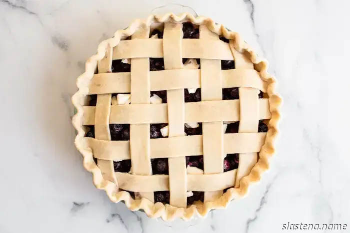 Cómo hacer una corteza de tarta enrejada
