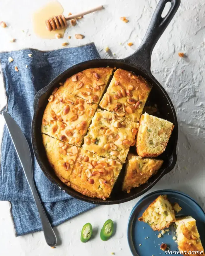 Peanut-Jalapeño Cornbread - A Recipe from Scratch