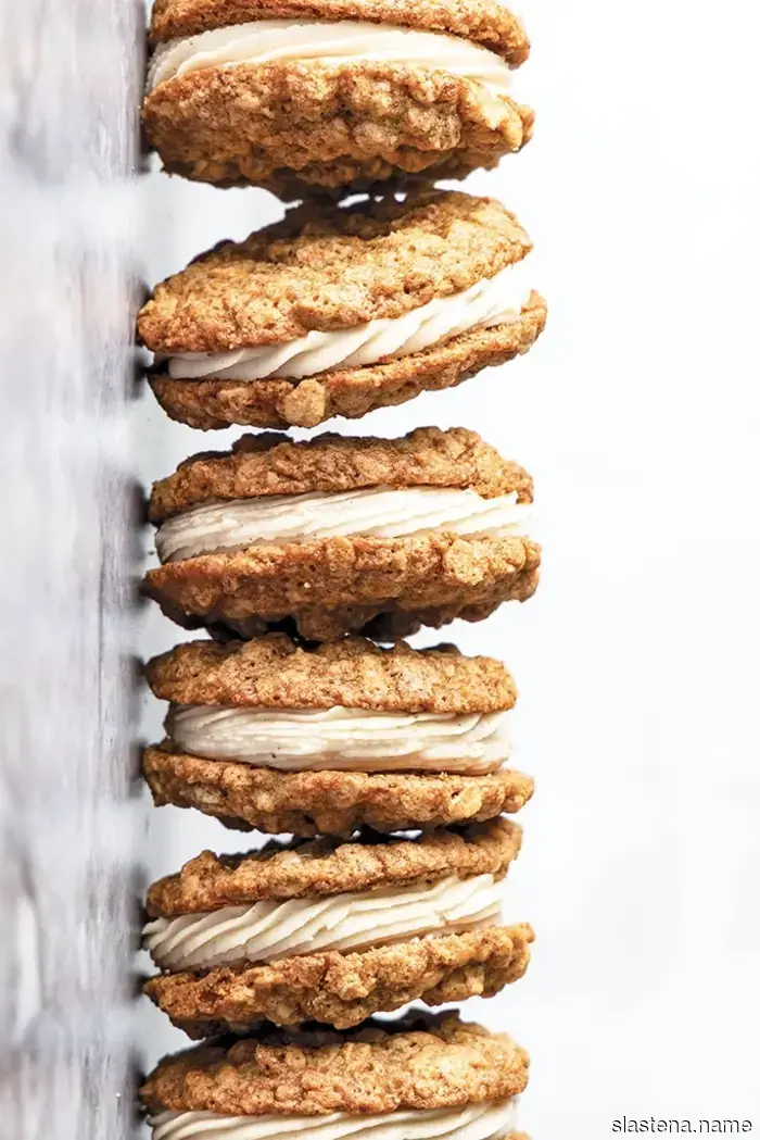 Chai Oatmeal Sandwich Cookies - A Recipe from Bake from Scratch