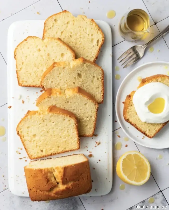 Pastel de Limón con Aceite de Oliva - Hornear desde Cero