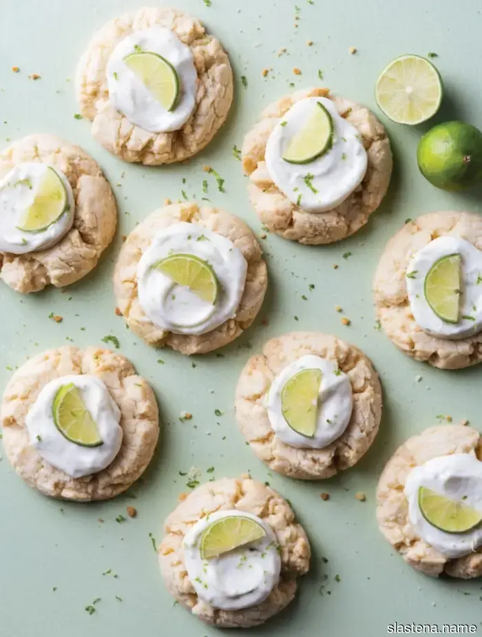 Key Lime Thumbprint Cookies - Prepare from Scratch