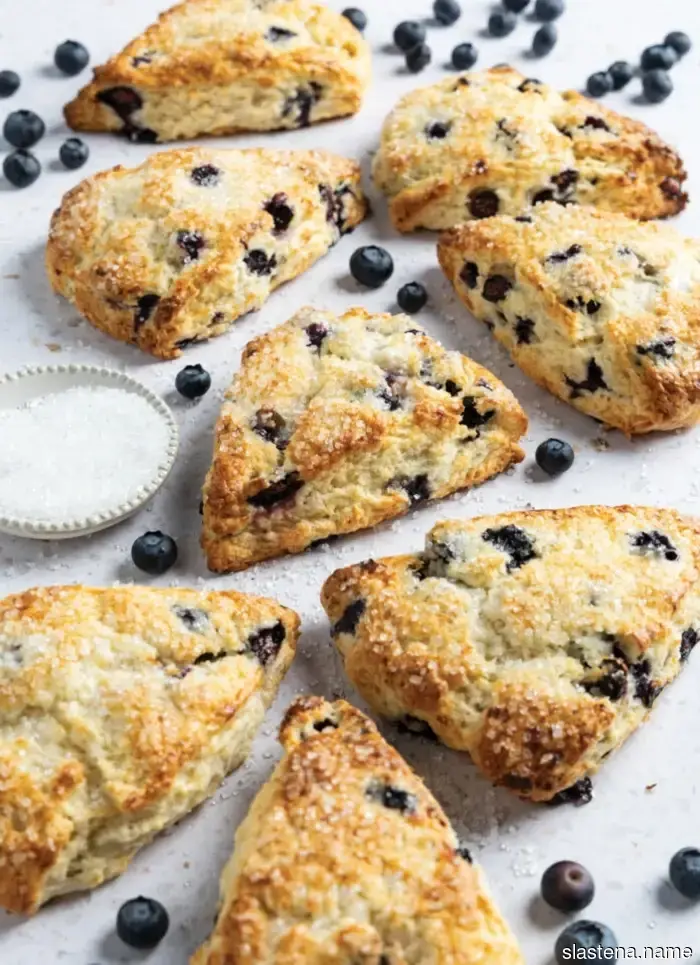 Scones de Arándano - Hornea desde Cero