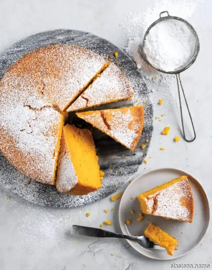 Carrot and Orange Blossom Cake - Recipe from Scratch