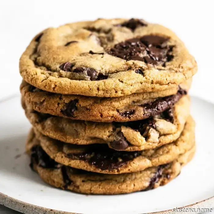 Galletas de chispas de chocolate con mantequilla tostada