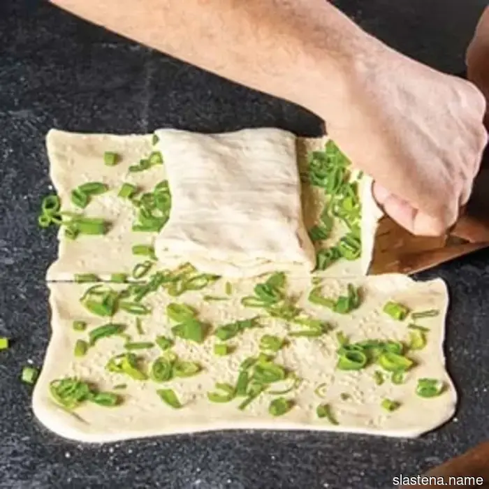 9-Layer Chinese Scallion Pancakes - Recipe from Bake from Scratch