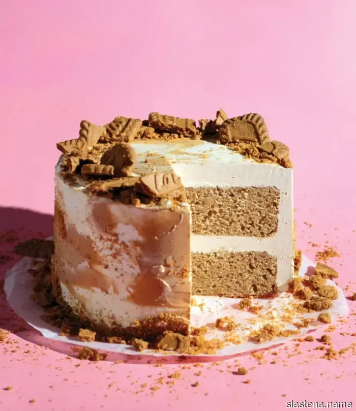 Pastel de Mantequilla de Galleta - Hornear desde Cero