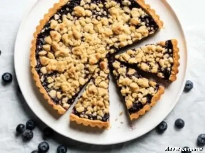 Comprehensive Baking Course: Blueberry Crumble Tart - Bake from Scratch
