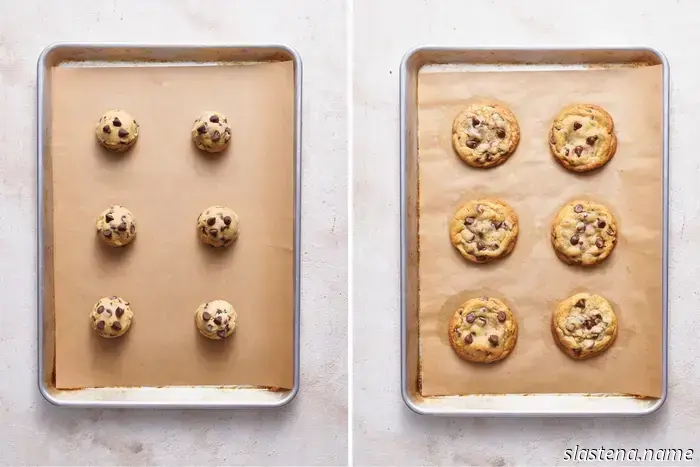 Печенье с шоколадной крошкой, как в пекарне