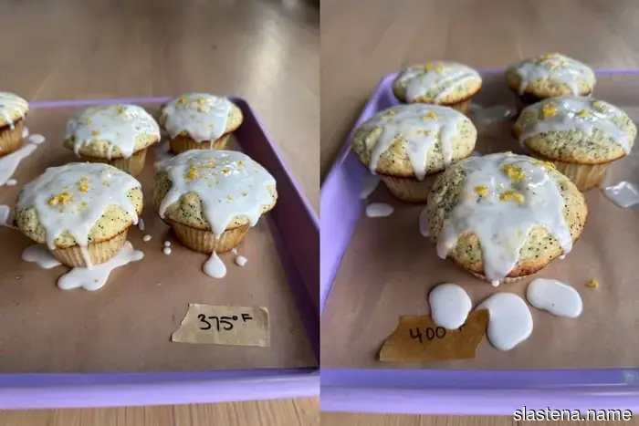 Muffins with Lemon and Poppy Seeds