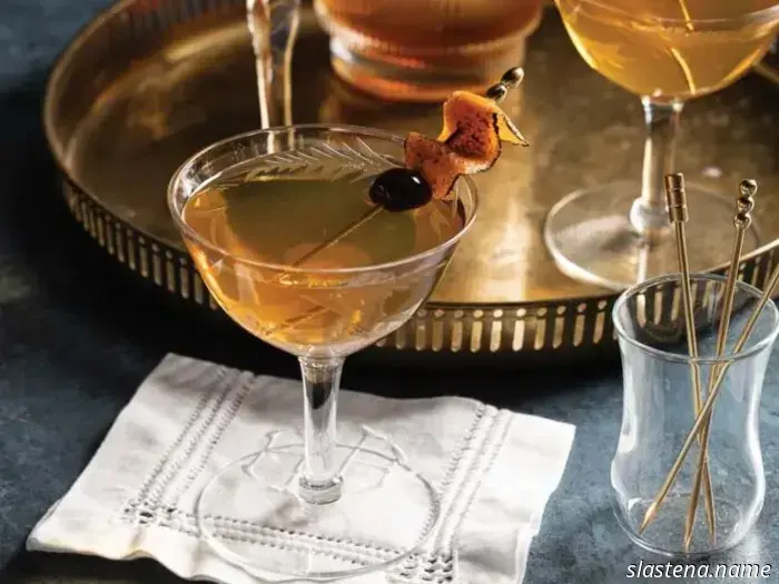 French-inspired Manhattan - Bake from Scratch